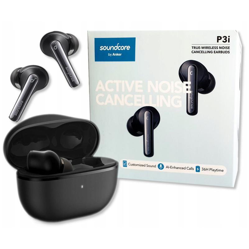هدفون بلوتوثی انکر مدل Soundcore P3i