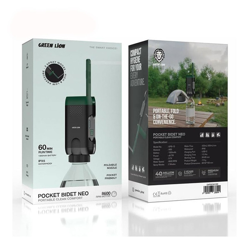 بیده قابل حمل گرین لاین مدل Pocket Bidet Neo