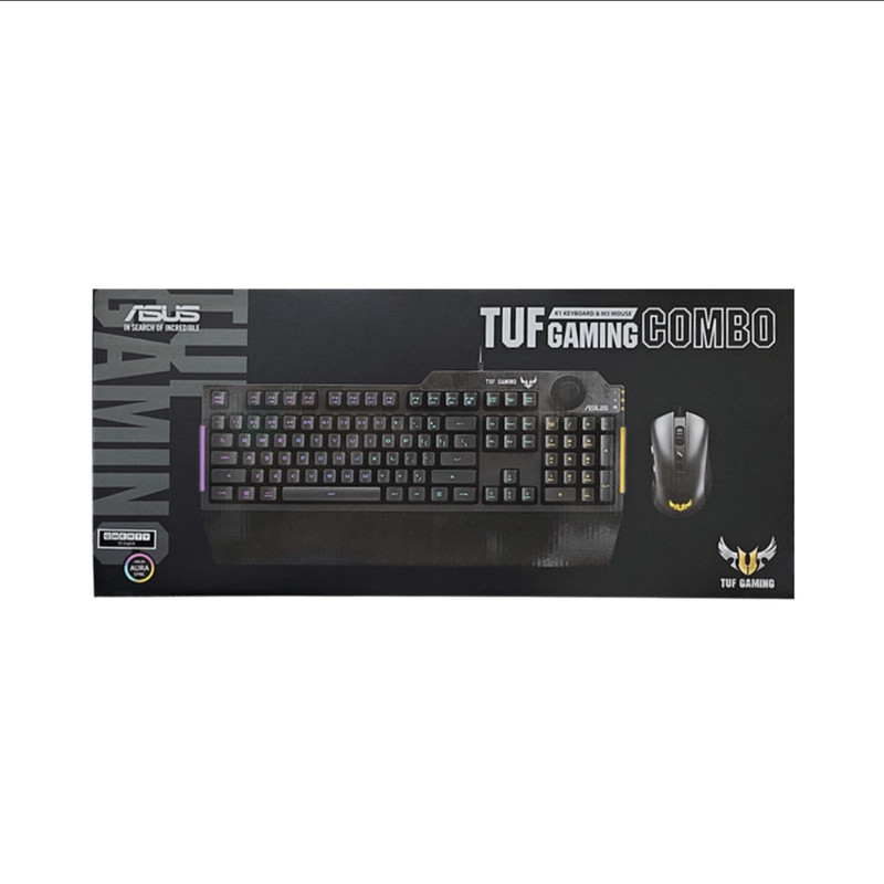 کیبورد و ماوس گیمینگ ایسوس مدل tuf combo K1+M3