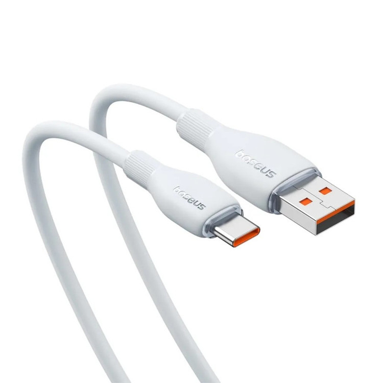 کابل تبدیل USB به USB-C بیسوس مدل Pudding Series P10355703511-B1 طول 1.2 متر
