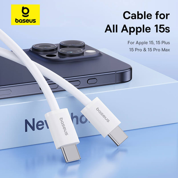 کابل USB-C بیسوس مدل Dynamic 3 Series 100W طول 1 متر