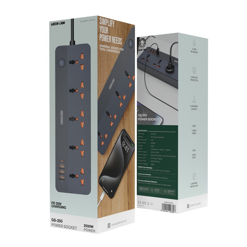 چندراهی برق گرین لاین مدل GS-250