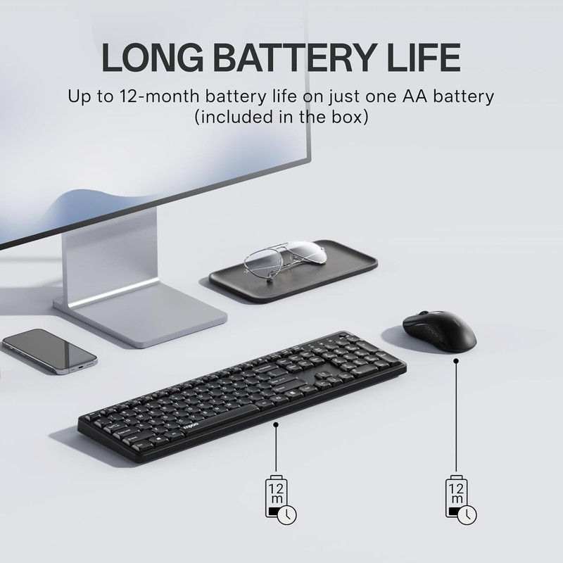 کیبورد و ماوس رپو مدل X2100