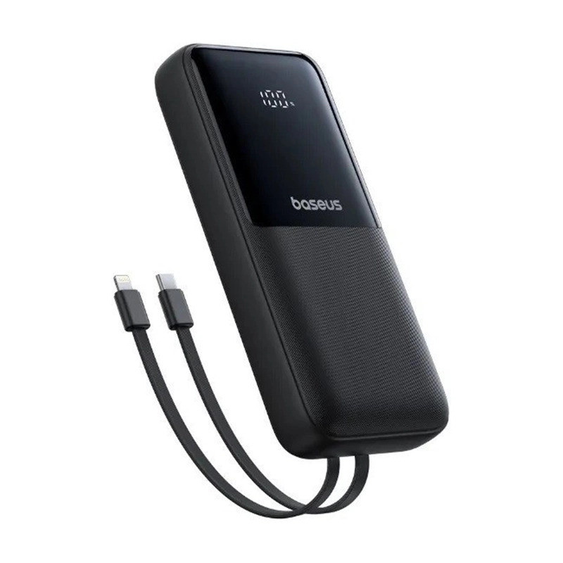 پاوربانک 22.5 وات بیسوس مدل  LIPOW PPJP312 ظرفیت 20000 میلی آمپر ساعت به همراه کابل usb-c و لایتنینگ