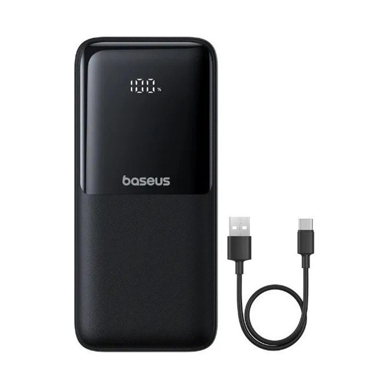 پاوربانک 22.5 وات بیسوس مدل LIPOW PPJP312 ظرفیت 20000 میلی آمپر ساعت به همراه کابل usb-c و لایتنینگ