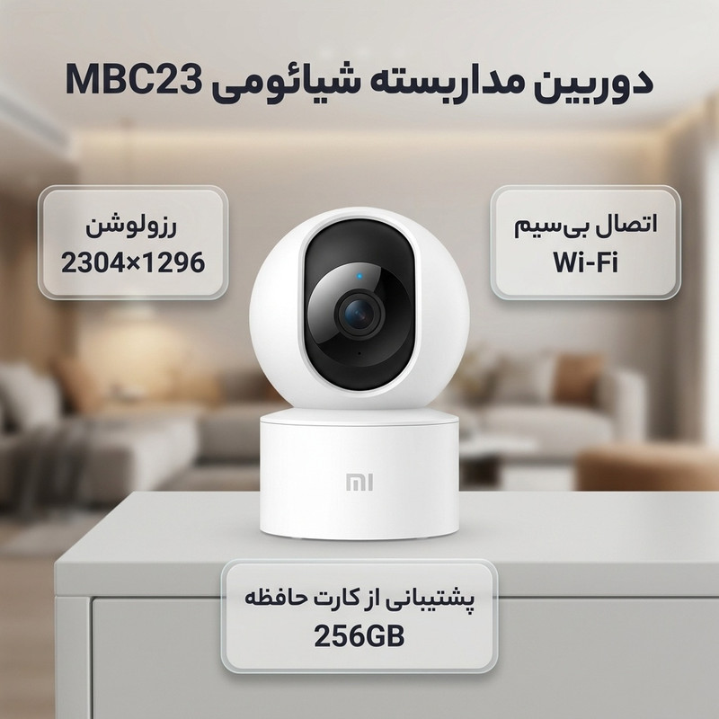 دوربین مداربسته تحت شبکه شیائومی مدل MBC23
