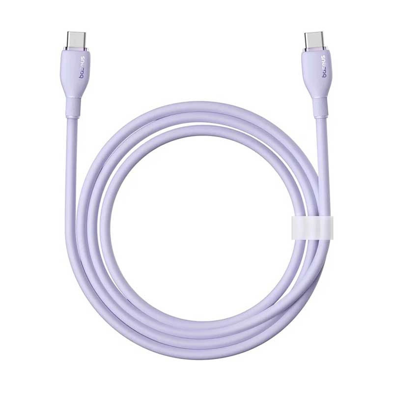 کابل USB-C بیسوس مدل Pudding 100W طول 1.2 متر
