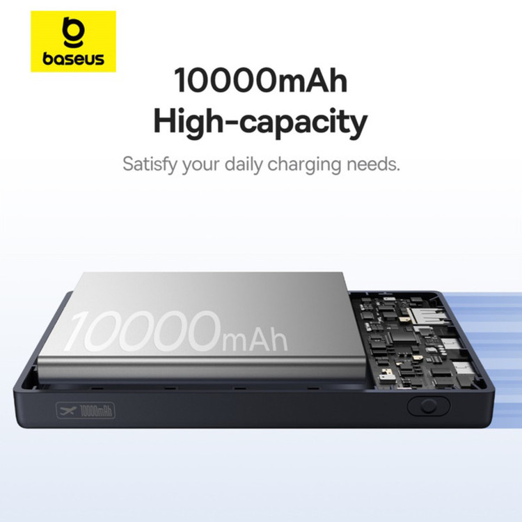 پاوربانک بیسوس مدل PicoGo 20W ظرفیت 10000 میلی آمپر ساعت