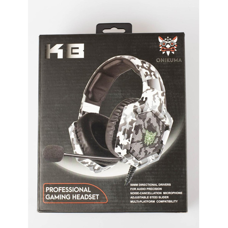 هدست مخصوص بازی اونیکوما مدل K8 Camouflage