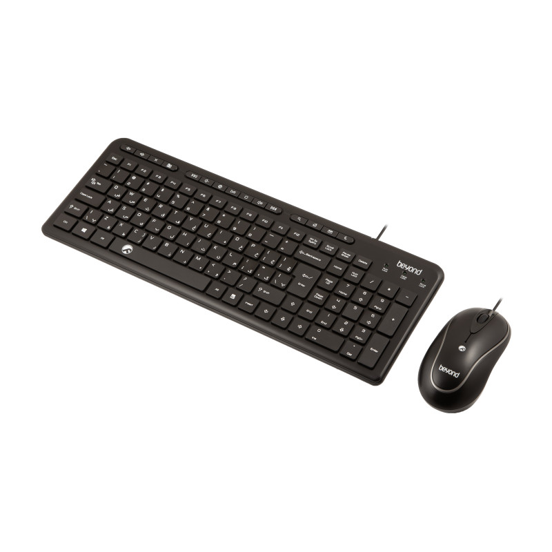 کیبورد و ماوس با سیم بیاند مدل BMK-3130