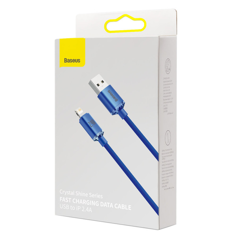 کابل تبدیل USB به لایتنینگ باسئوس مدل CAJY0001 طول 2 متر
