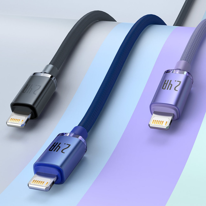 کابل تبدیل USB به لایتنینگ باسئوس مدل CAJY0001 طول 2 متر