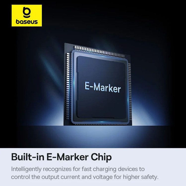 کابل تبدیل USB-C بیسوس مدل Fish-Eye 100W طول 1 متر