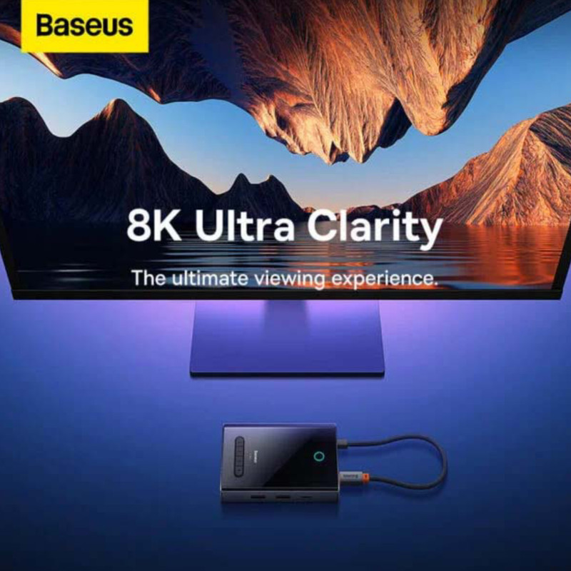 هاب 8 پورت USB-C باسئوس مدل BS-OH082 WKYY030413