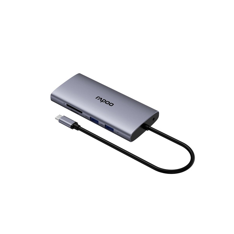 هاب 10 پورت USB-C رپو مدل XD101