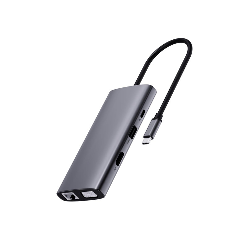 هاب 10 پورت USB-C رپو مدل XD101