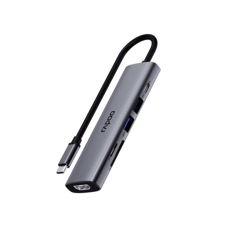 هاب 6 پورت USB-C رپو مدل XD61