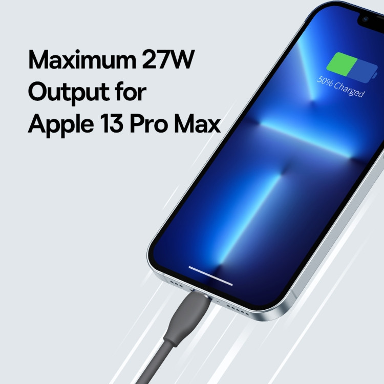 کابل تبدیل لایتنینگ به USB-C باسئوس مدل Jelly Liquid Silica Gel طول 2 متر