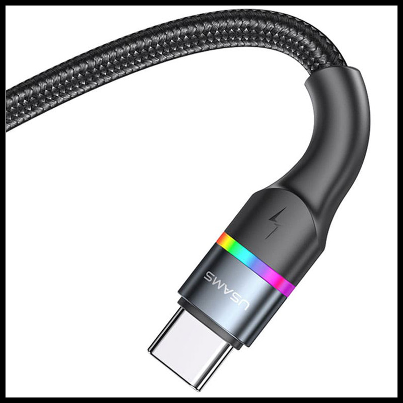 کابل تبدیل USB-C یوسمز مدل US-SJ537 طول 1.2 متر