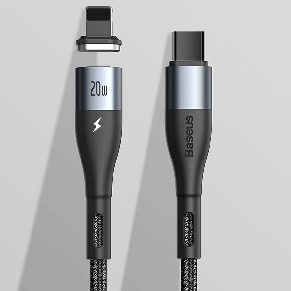 کابل تبدیل USB-C به لایتنینگ باسئوس مدل CATLXC-01 طول 1 متر