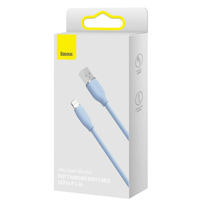 کابل تبدیل USB به لایتنینگ باسئوس مدل CAGD00001 طول 1.2 متر