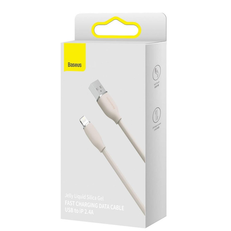 کابل تبدیل USB به لایتنینگ باسئوس مدل CAGD00001 طول 1.2 متر