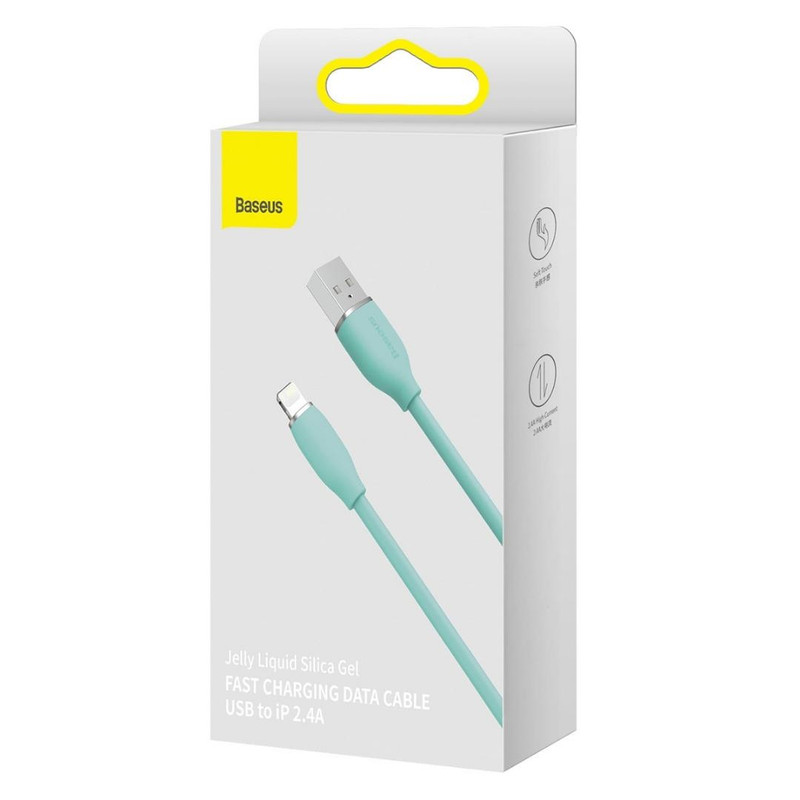 کابل تبدیل USB به لایتنینگ باسئوس مدل CAGD00001 طول 1.2 متر