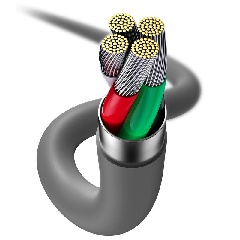 کابل تبدیل USB به لایتنینگ باسئوس مدل CAGD00001 طول 1.2 متر