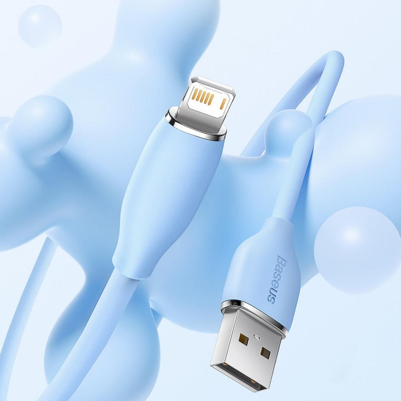 کابل تبدیل USB به لایتنینگ باسئوس مدل CAGD00001 طول 1.2 متر