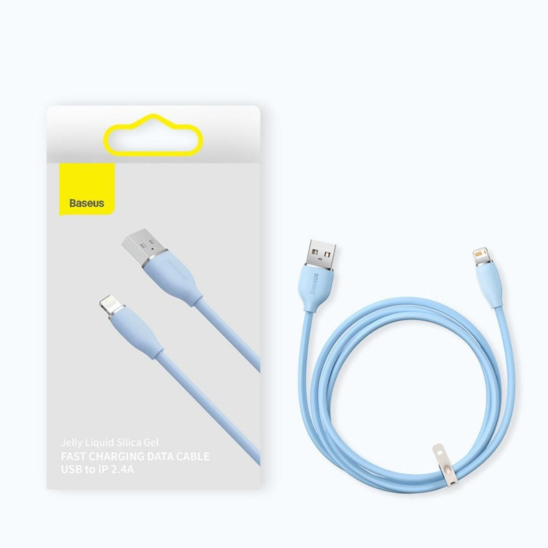 کابل تبدیل USB به لایتنینگ باسئوس مدل CAGD00001 طول 1.2 متر