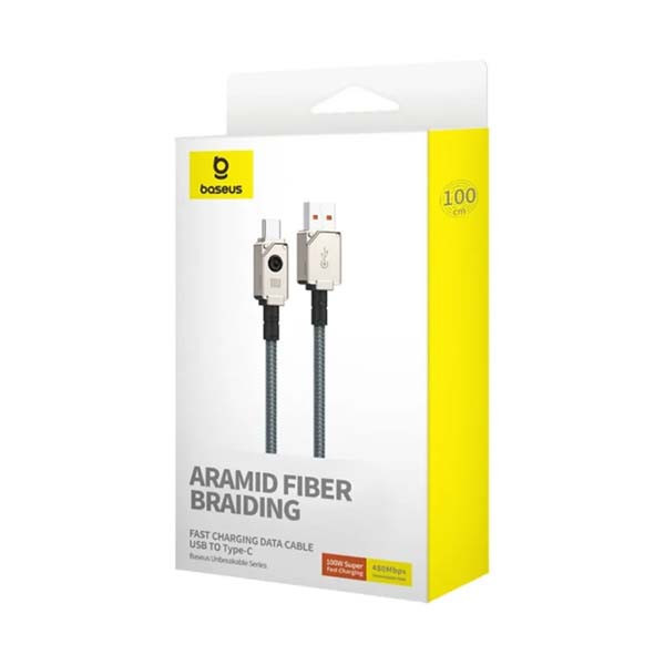 کابل تبدیل USB-C بیسوس مدل P10355801221-00 به طول 1 متر