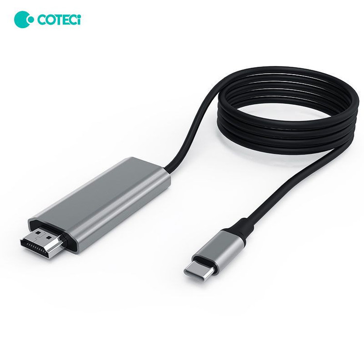 کابل تبدیل USB-C به HDMI کوتتسی مدل 33025 طول 2 متر