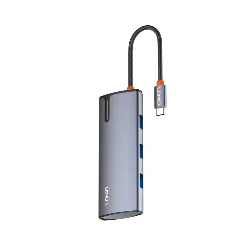 هاب 5 پورت USB-C الدینیو مدل DS-15U