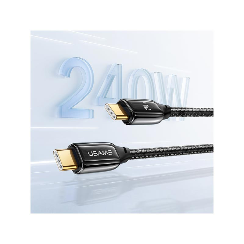 کابل تبدیل USB-C یوسمز مدل US-SJ580 طول 120 سانتی متر