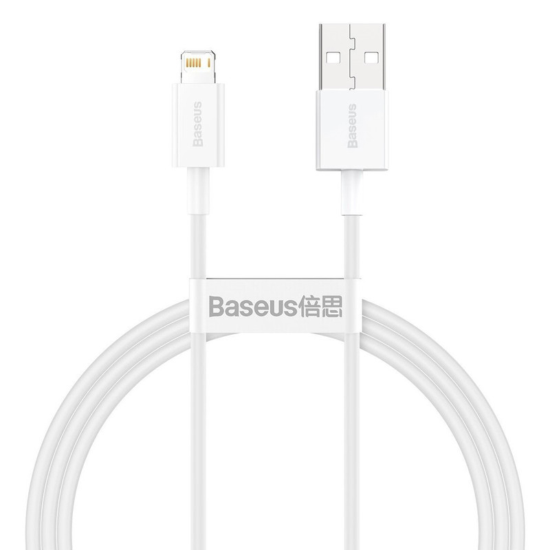 کابل تبدیل USB به لایتنینگ باسئوس مدل Superior طول 1 متر