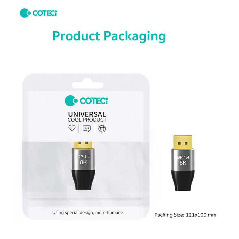 مبدل Mini DisplayPort به Display Port کوتتسی مدل 87607