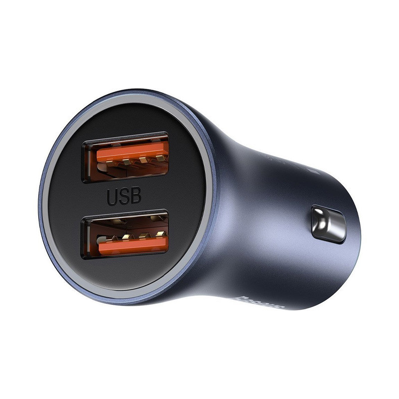 شارژر فندکی باسئوس مدل TZCCJD-40W به همراه کابل تبدیل USB-C