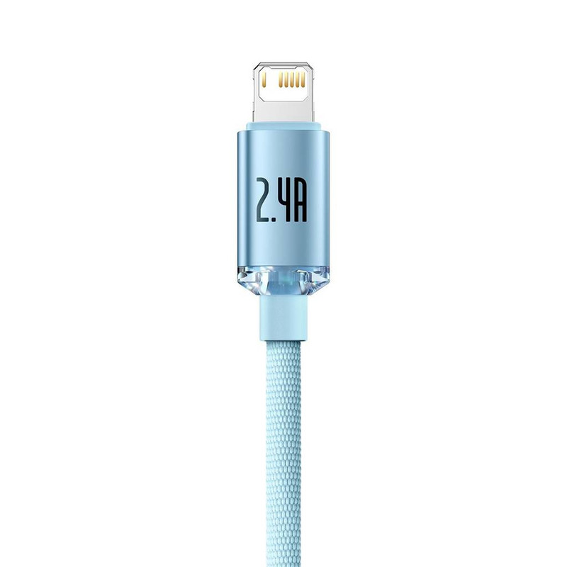 کابل USB به لایتنینگ باسئوس مدل Crystal Shine Series طول 2 متر