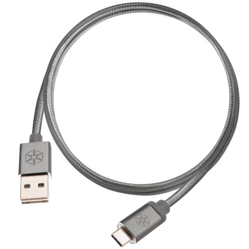 کابل تبدیل USB به USB-C سیلوراستون مدل CPU04 طول 1 متر