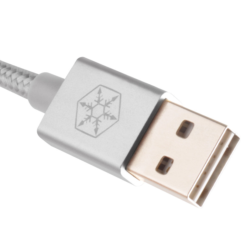 کابل تبدیل USB به USB-C سیلوراستون مدل CPU04 طول 1 متر