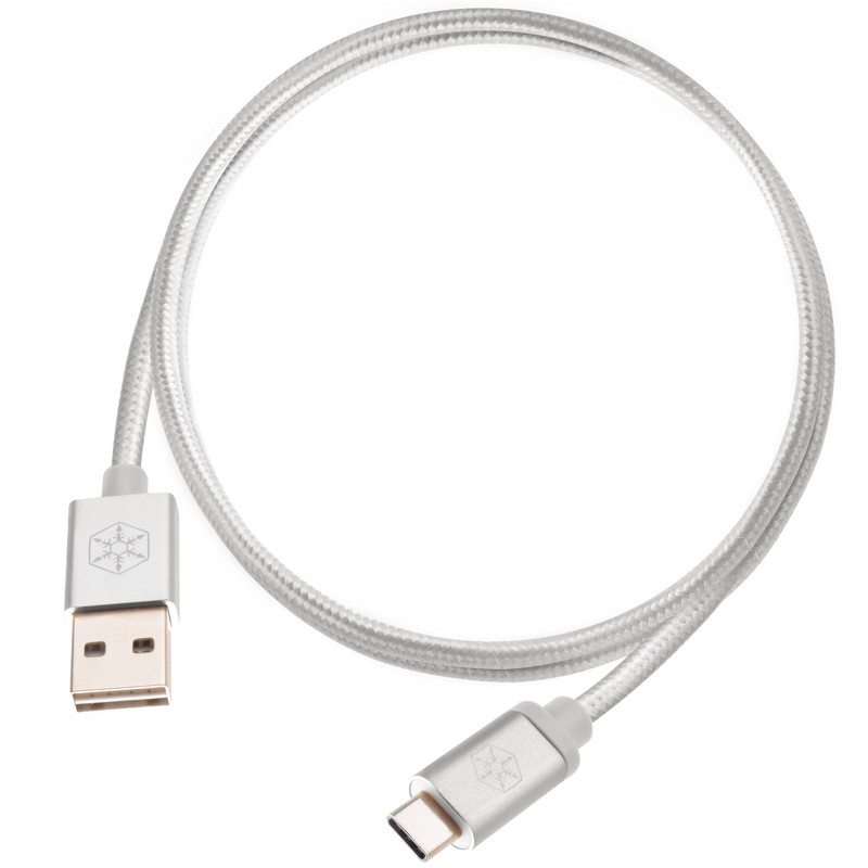 کابل تبدیل USB به USB-C سیلوراستون مدل CPU04 طول 1 متر