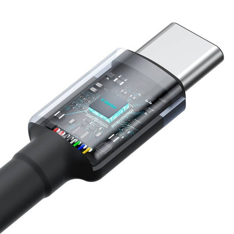 کابل USB-C بیسوس مدل B-2pcs طول 1 متر