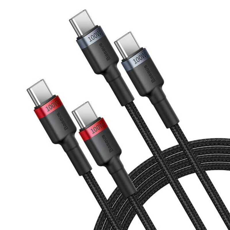 کابل USB-C بیسوس مدل B-2pcs طول 1 متر