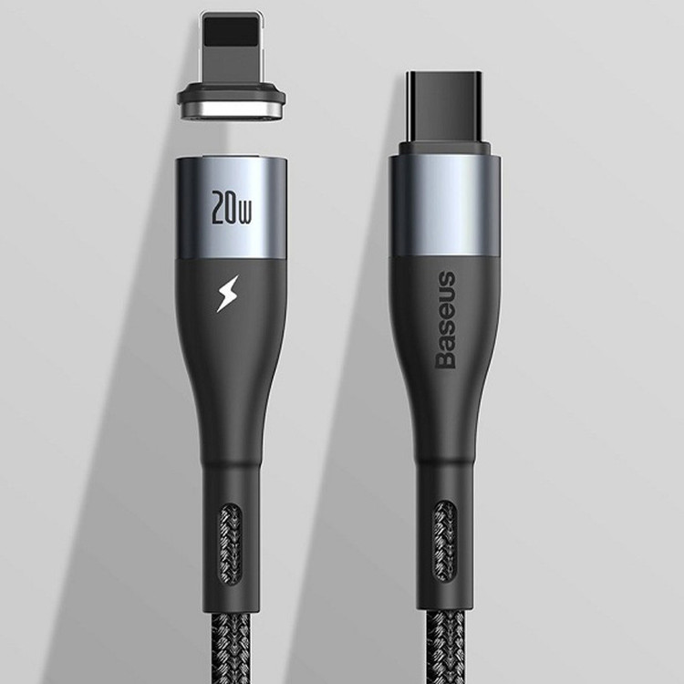 کابل تبدیل USB-C به لایتنینگ باسئوس مدل CATLXC طول 1 متر