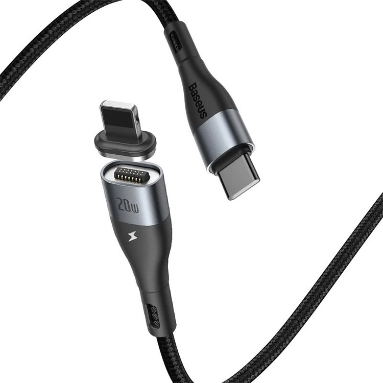 کابل تبدیل USB-C به لایتنینگ باسئوس مدل CATLXC طول 1 متر