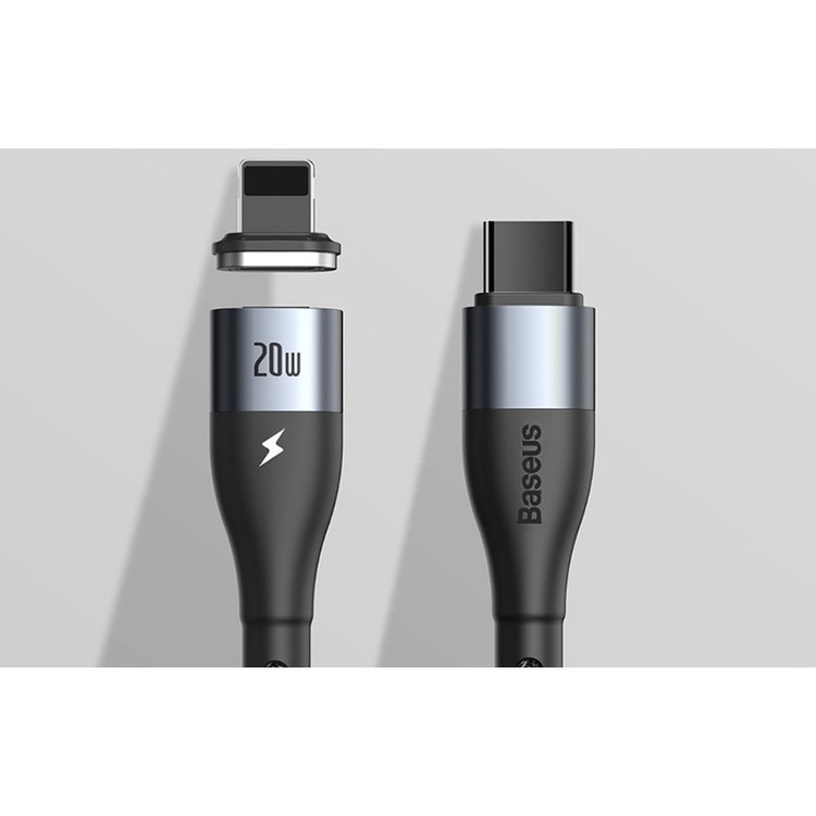 کابل تبدیل USB-C به لایتنینگ بیسوس مدل CATLXC-01 طول 1 متر