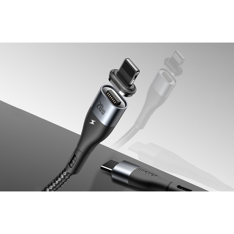 کابل تبدیل USB-C به لایتنینگ بیسوس مدل CATLXC-01 طول 1 متر