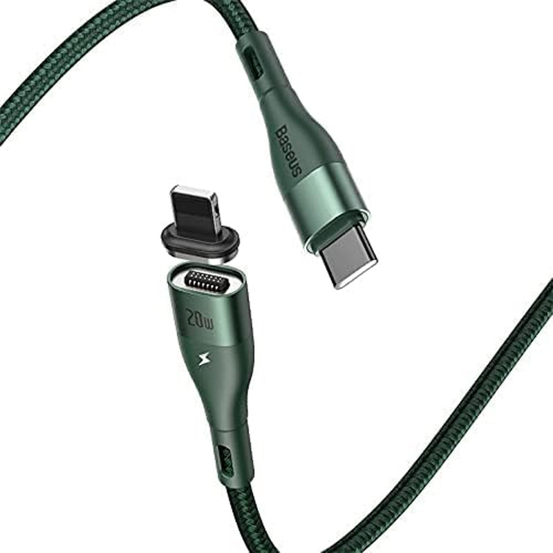 کابل تبدیل USB-C به لایتنینگ بیسوس مدل CATLXC-01 طول 1 متر