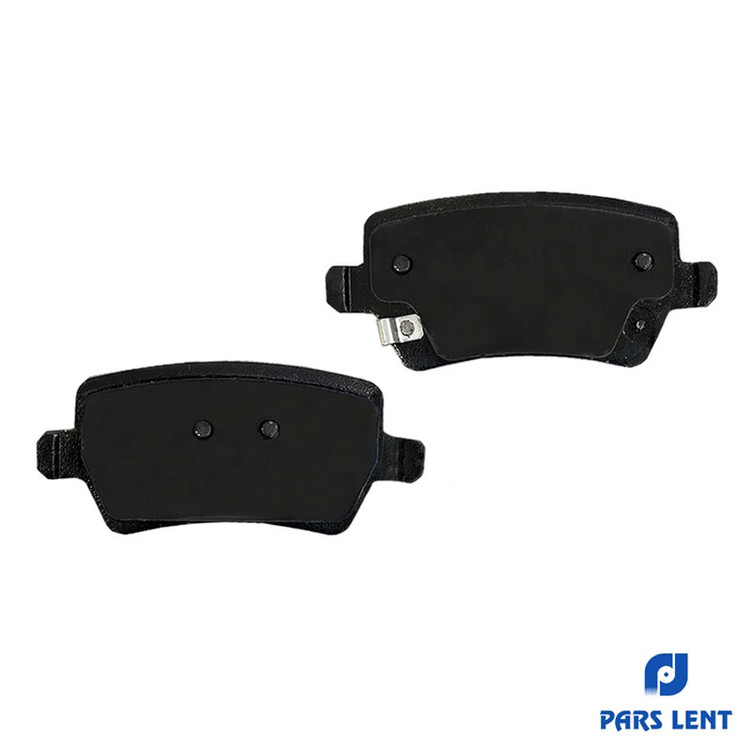 لنت ترمز دیسکی عقب خودرو لنت پارس مدل 2-80196 دو جفت مناسب برای بایک X7