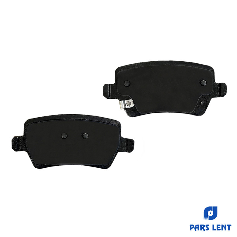 لنت ترمز دیسکی عقب خودرو لنت پارس کد 2-80196 دو جفت مناسب برای آریزو 5 IE